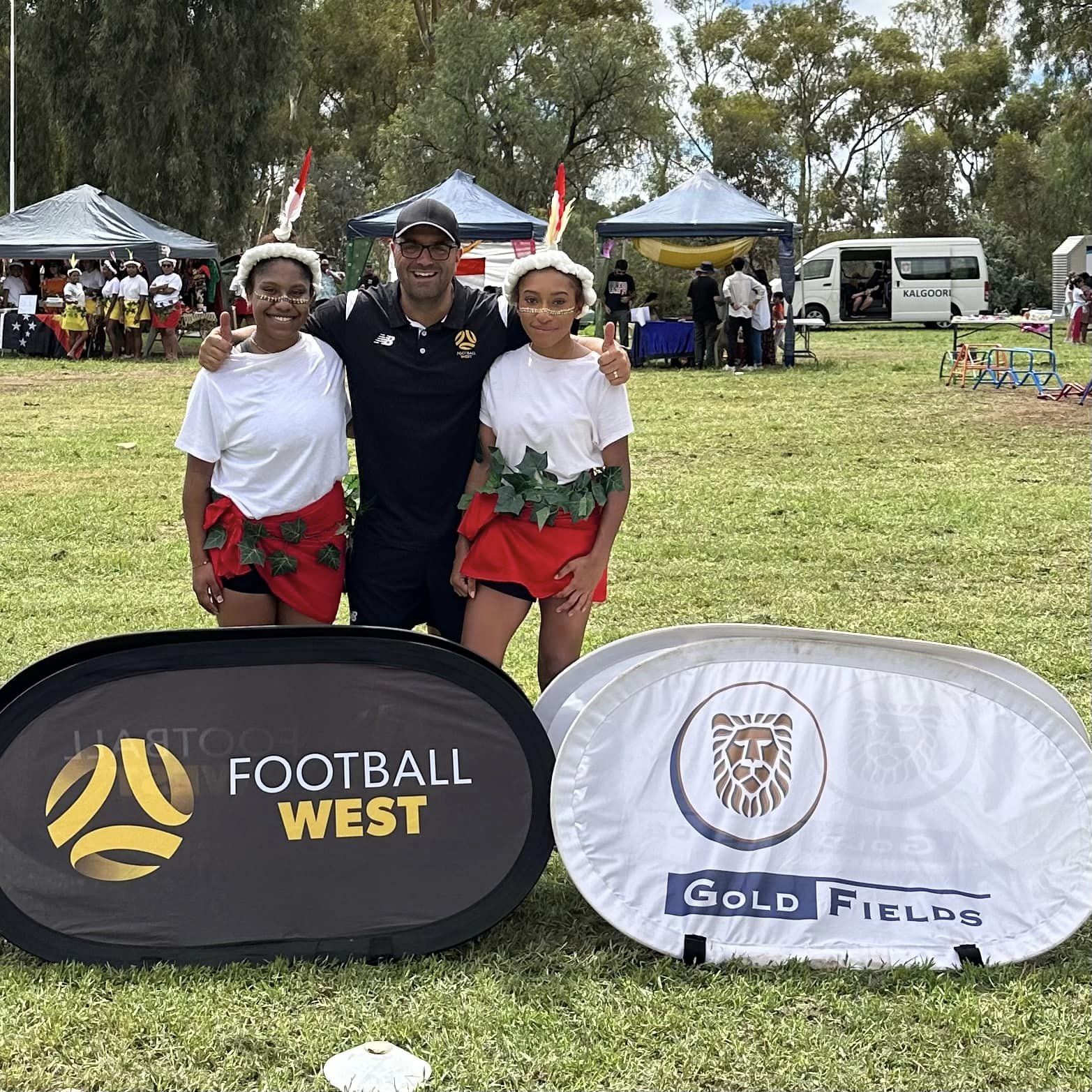 Football West - Goldfields CPO John Karavitis Gold Fields Australia Harmony Week