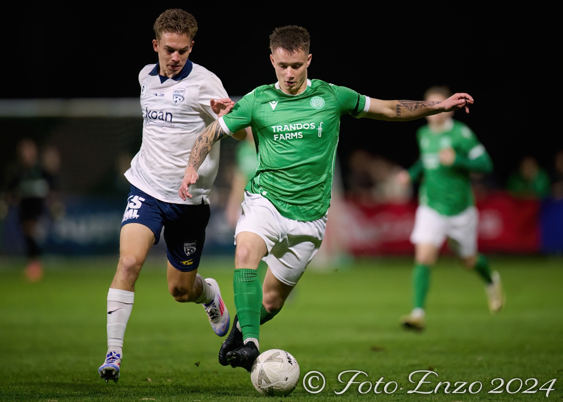Australia Cup Olympic Kingsway v Adelaide United Joe Hobson