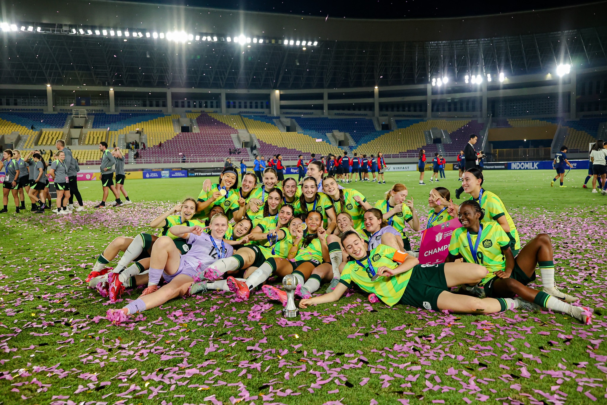 CommBank Junior Matildas clinch ASEAN U16 Girls' Championship 2025 title