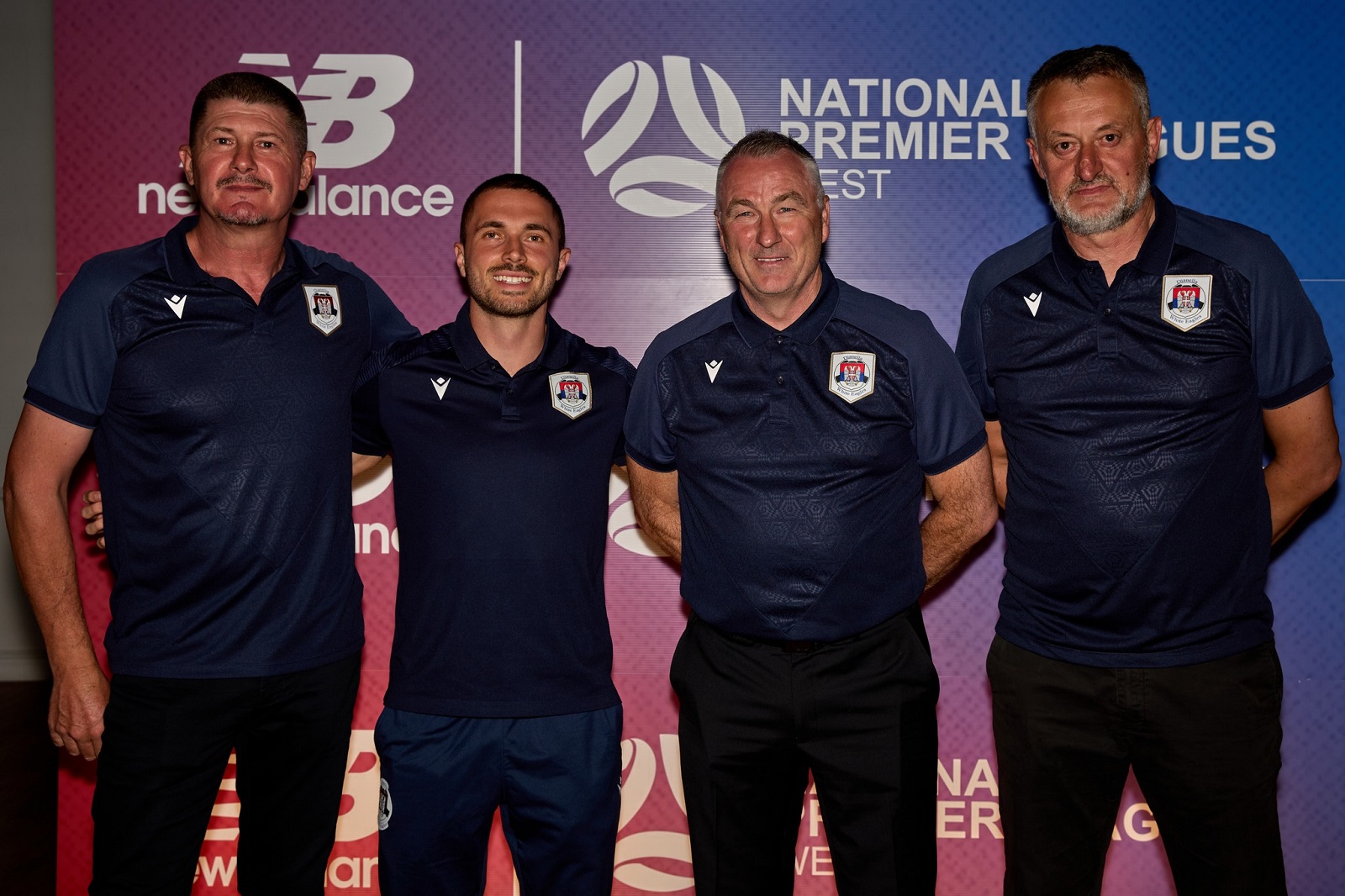 Dianella White Eagles Head of Recruitment Mile Savic Sasa Njegic Ian Ferguson Vesko Zmukic