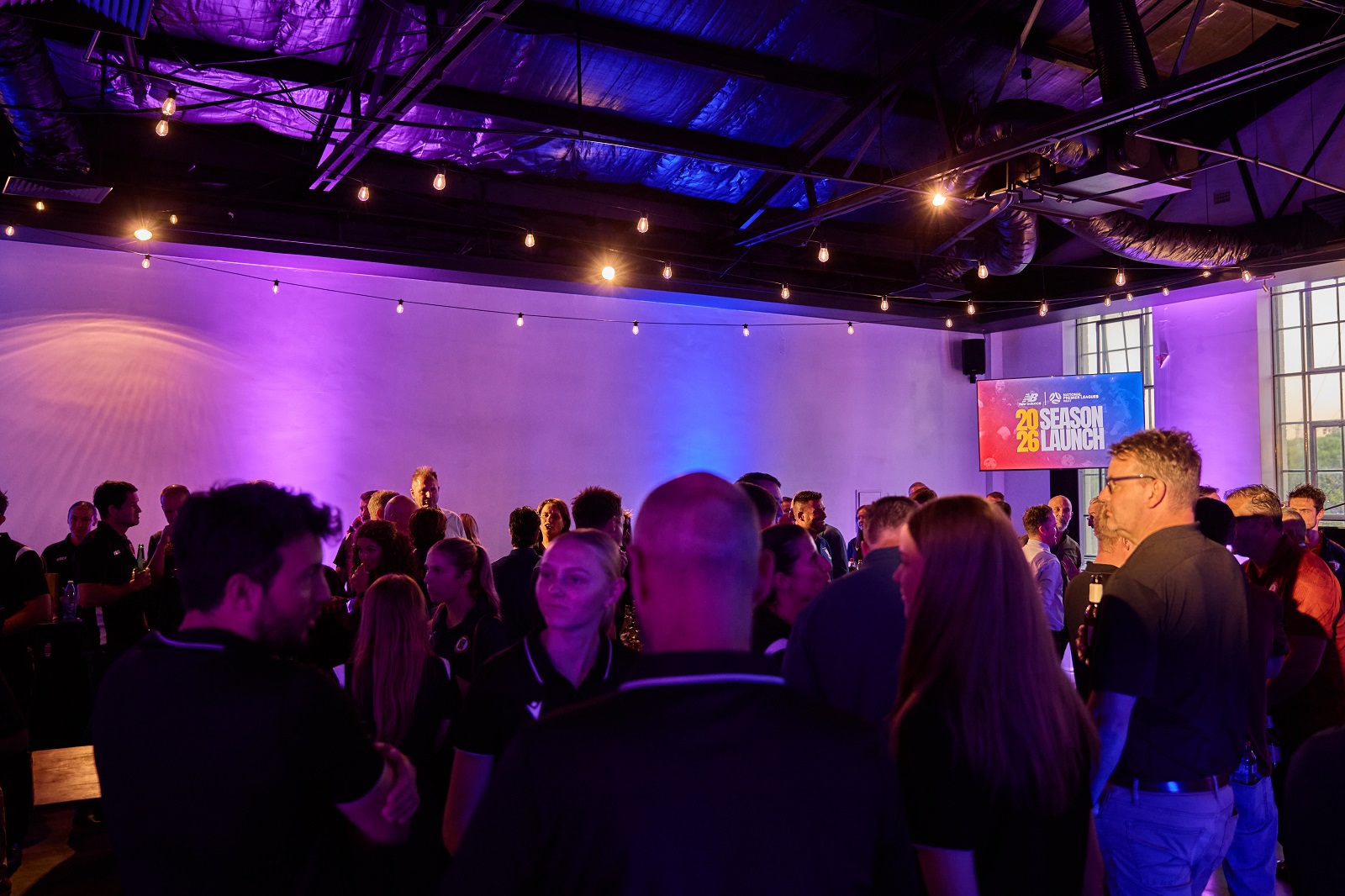 2026 New Balance NPL WA Season Launch room