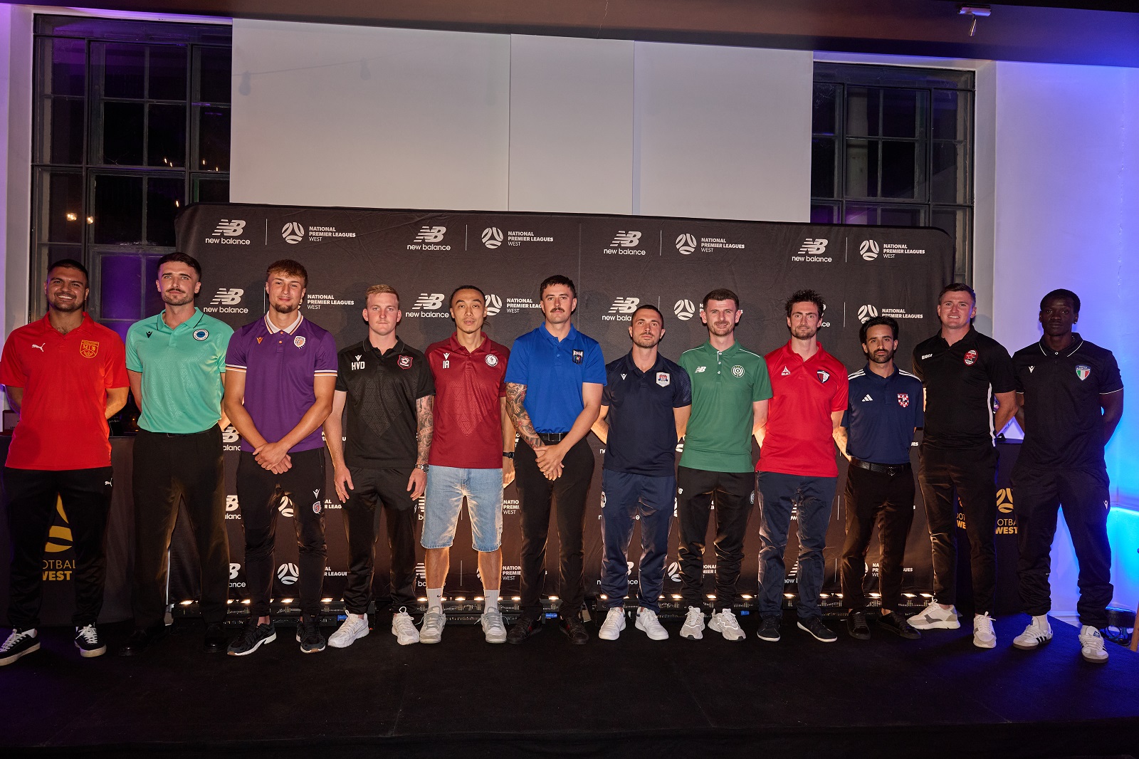2026 New Balance NPL WA Season Launch Men's captains