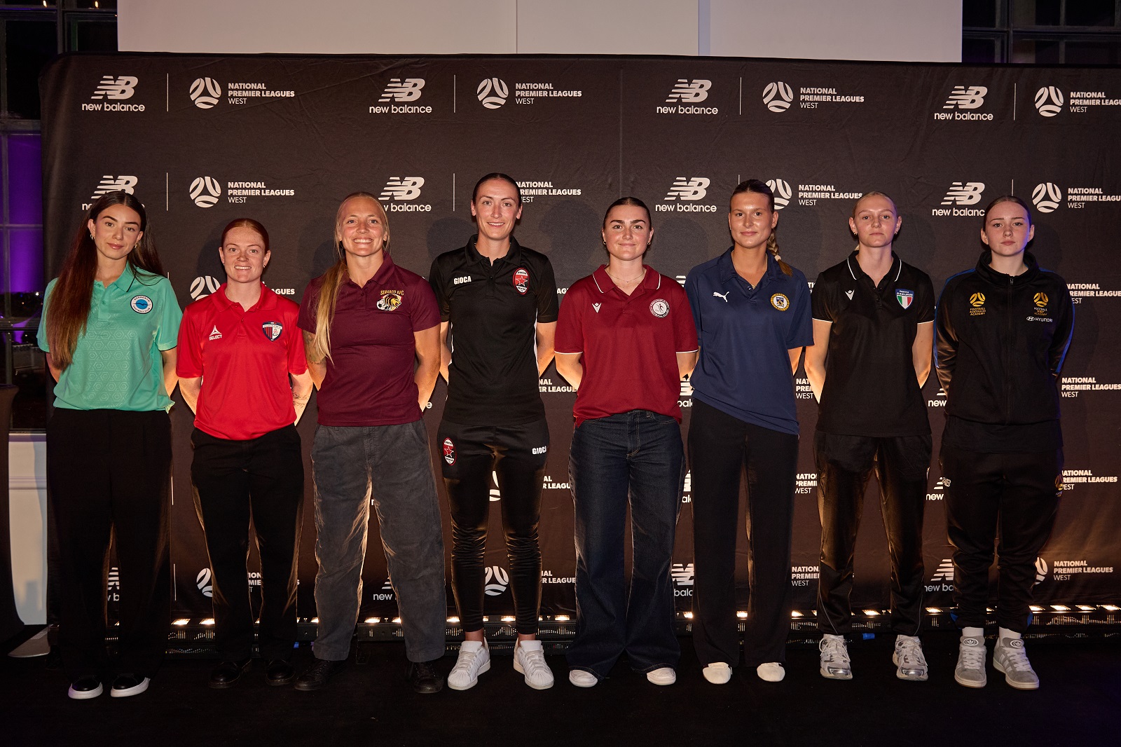 2026 New Balance NPL WA Season Launch Women's Captains