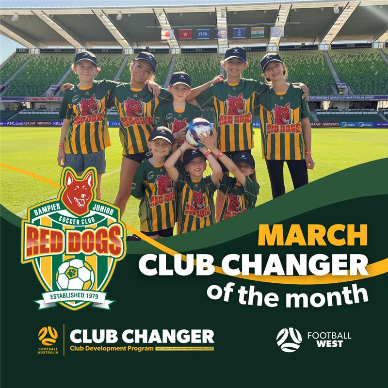 Club Changer Club of the Month March 2026