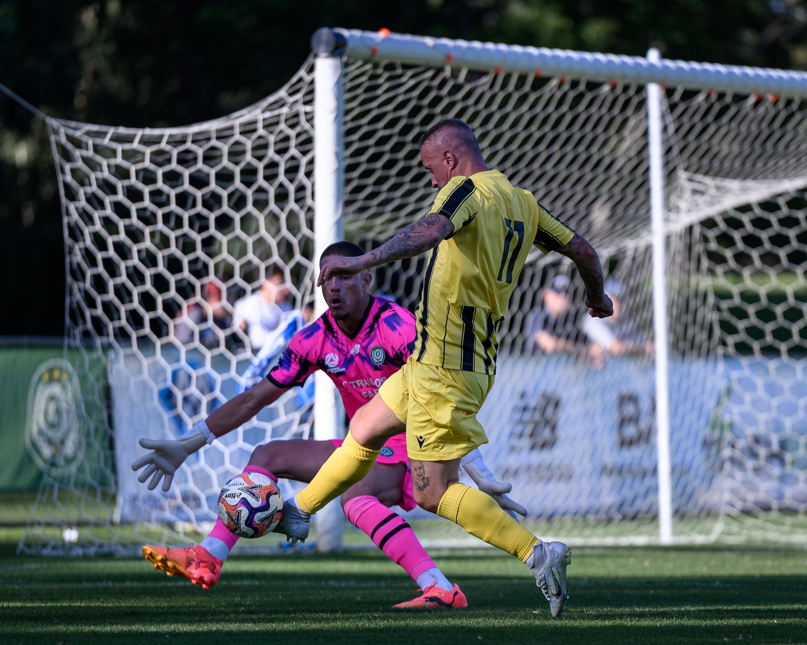 Leigh Griffiths Adrian Sinagra Olympic Kingsway Armadale