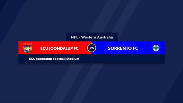 Football West WA NPL1U Round 5, ECU Joondalup Soccer Club vs Sorrento Football Club #FootballWest​