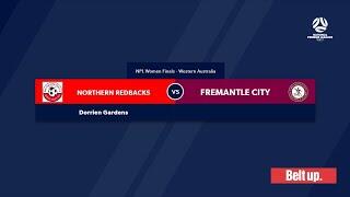 Football West NPLW WA Women’s Grand Final. Northern Redbacks Womens Soccer Club vs Fremantle City FC
