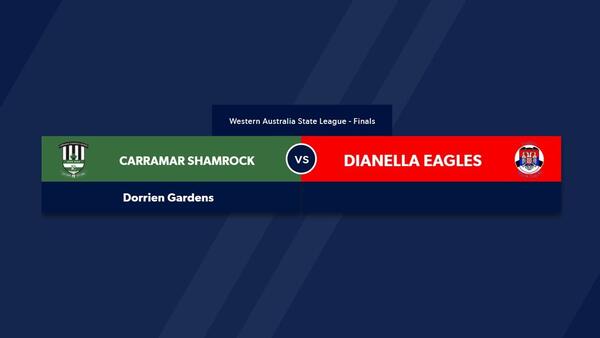 Football West State League Division 2 First Team Grand Final. Carramar Shamrock vs Dianella Eagles