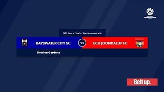 Football West NPLWA Men's 20 Grand Final. Bayswater City Soccer Club vs ECU Joondalup Soccer Club