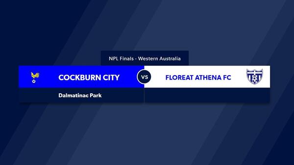 Football West NPL WA Semi Final, Cockburn City Soccer Club vs Floreat Athena #FootballWest​