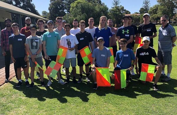 Referee group shot 