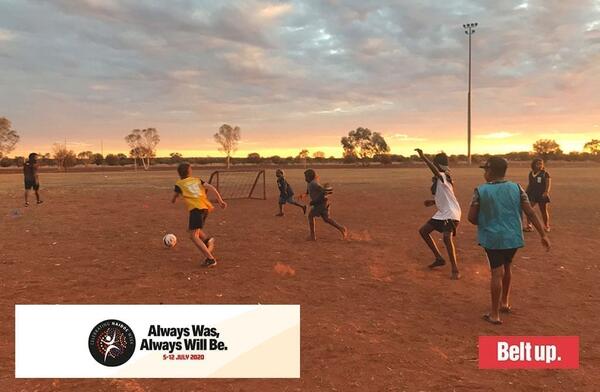 NAIDOC action shot