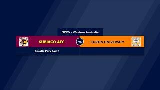Football West NPLW WA Round 13, Subiaco AFC vs Curtin University #FootballWest​