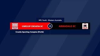 Football West NPL WA U20's Round 16, Gwelup Croatia Soccer Club vs Armadale SC #FootballWest​
