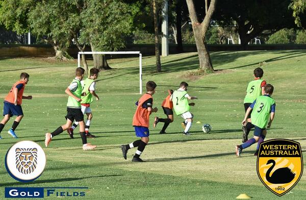 Football West State Boys trials for U14s and U15s