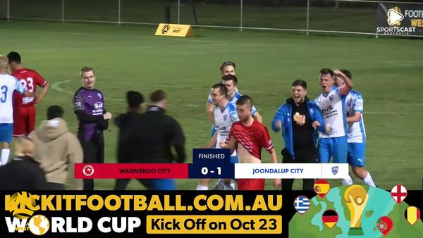 Football West Division Two Top Four Cup Final: Joondalup City 1-0 Wanneroo City