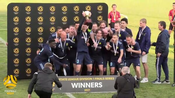 Football West Men's State League Division One Top Four Cup Final: Joondalup United 3-1 Quinns