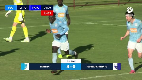 NPLM Top Four Cup semi-finals: Perth SC 4-0 Floreat Athena; Sorrento 1-3 Perth Glory