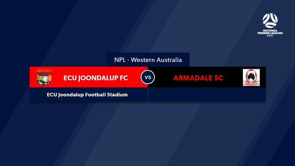 Football West NPL WA Round 2, ECU Joondalup Soccer Club v Armadale Soccer Club Inc. #FootballWest
