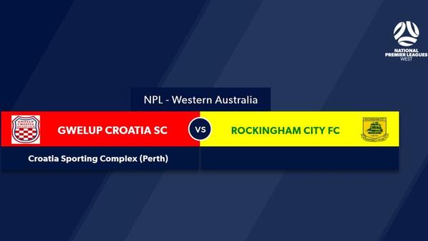 Football West NPL WA Round 3, Gwelup Croatia SC vs Rockingham City Football Club #FootballWest