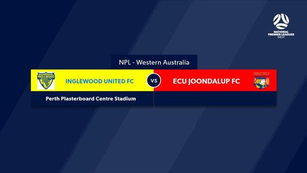 Football West NPL WA Round 3, Inglewood United Football Club vs ECU Joondalup Soccer Club