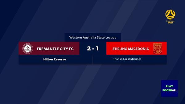 Football West NPL WA U20's Round 4,WA SL1 Fremantle City Football Club v Stirling #FootballWest #npl