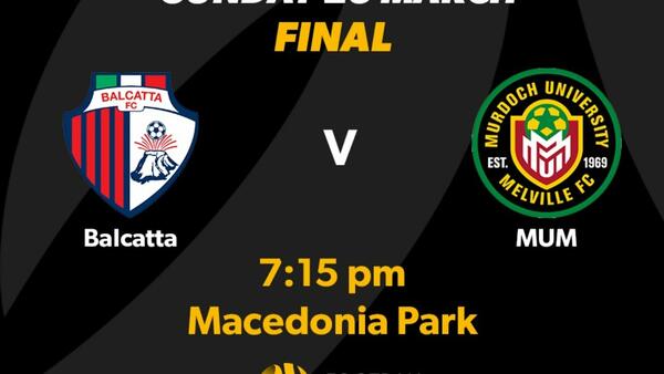 Football West NPL Womens Night Series Final Balcatta FC v Murdoch University