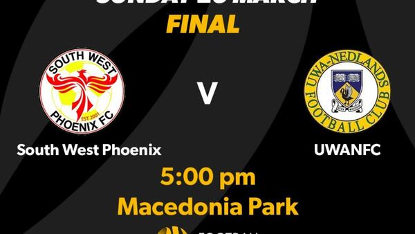 Football West Women's State League Night Series Final South West Pheonix v UWANFC