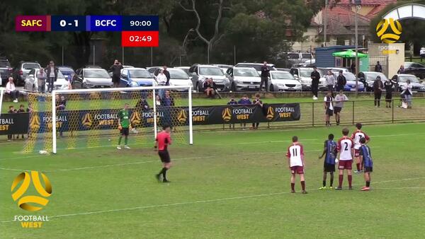 Men's 18s State Cup Final: Subiaco 0-1 Bayswater City