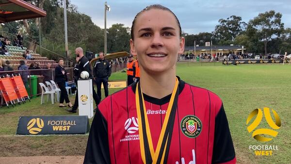 Two-goal Tia Stonehill after MUM FC's Women's State Cup final win over Balcatta