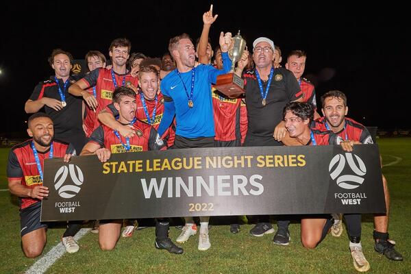 MUM FC down Kingsway to win Men's State League Night Series
