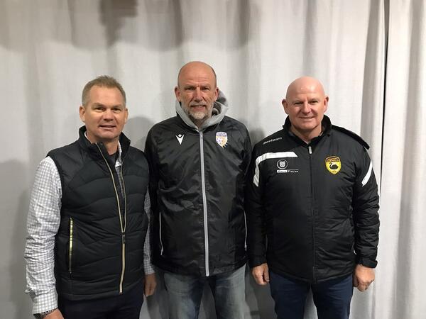 Brad Maloney Kenny Lowe Gareth Naven