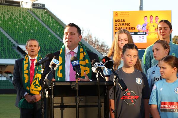 James Johnson Matildas Perth