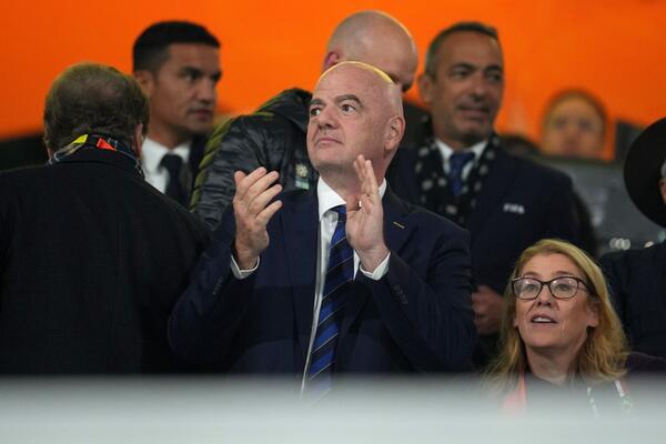 Gianni Infantino Getty Images Perth Colombia Morocco Rita Safiotti