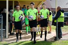 Referees take to the field