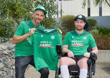 Olympic Kingsway President Steve Nelkovski and Danny Hodgson