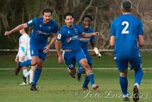 David Araya scores for Cockburn v Perth Sc FotoEnzo