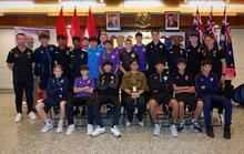 Gold FIelds WA Under 14s Boys Jakarta Indonesian Consul General in Perth Listiana Operananta  Neil Kilkenny