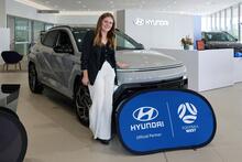 Hyundai Community Football Raffle winner 