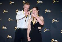 Abbey Green Charlie Chechclacz Gold Medal